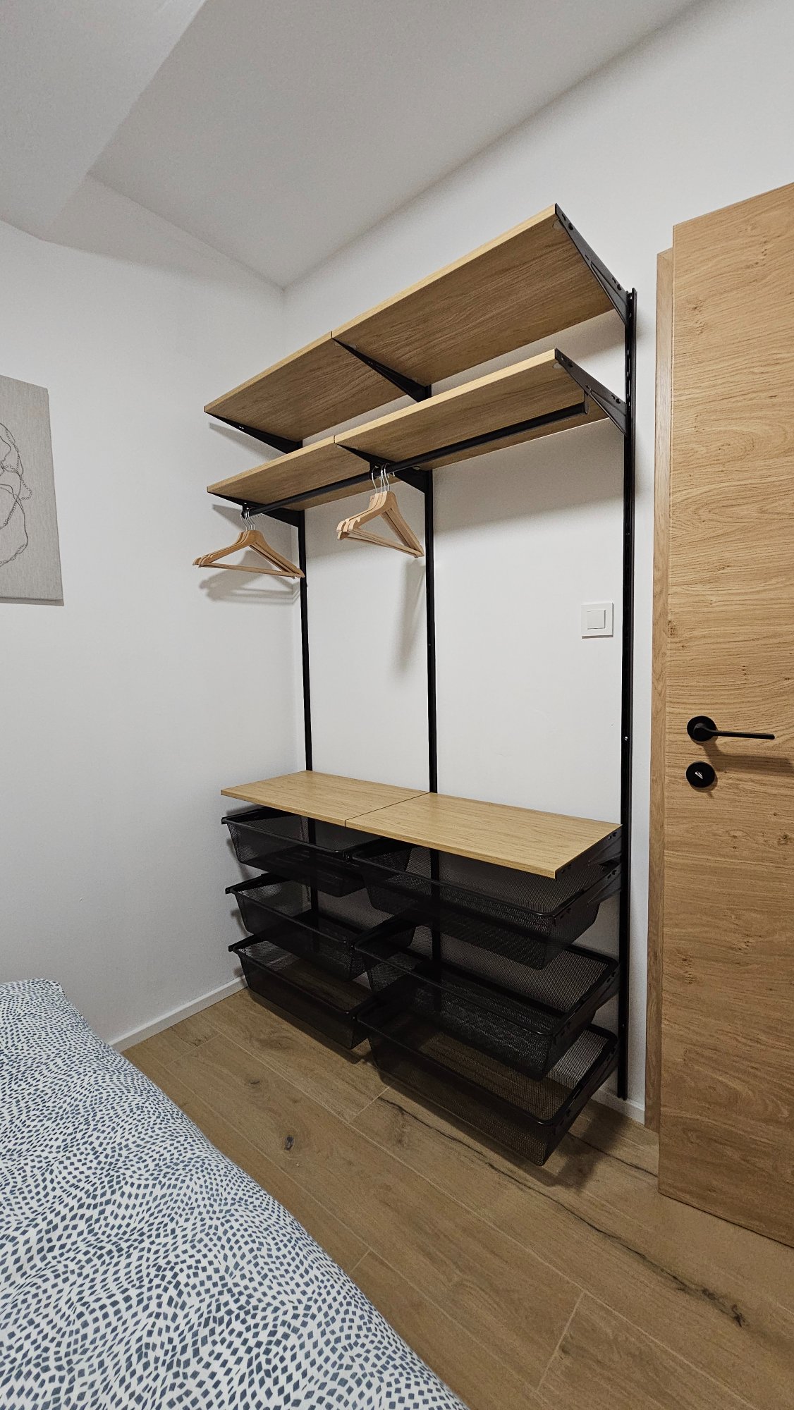 Bedroom at night